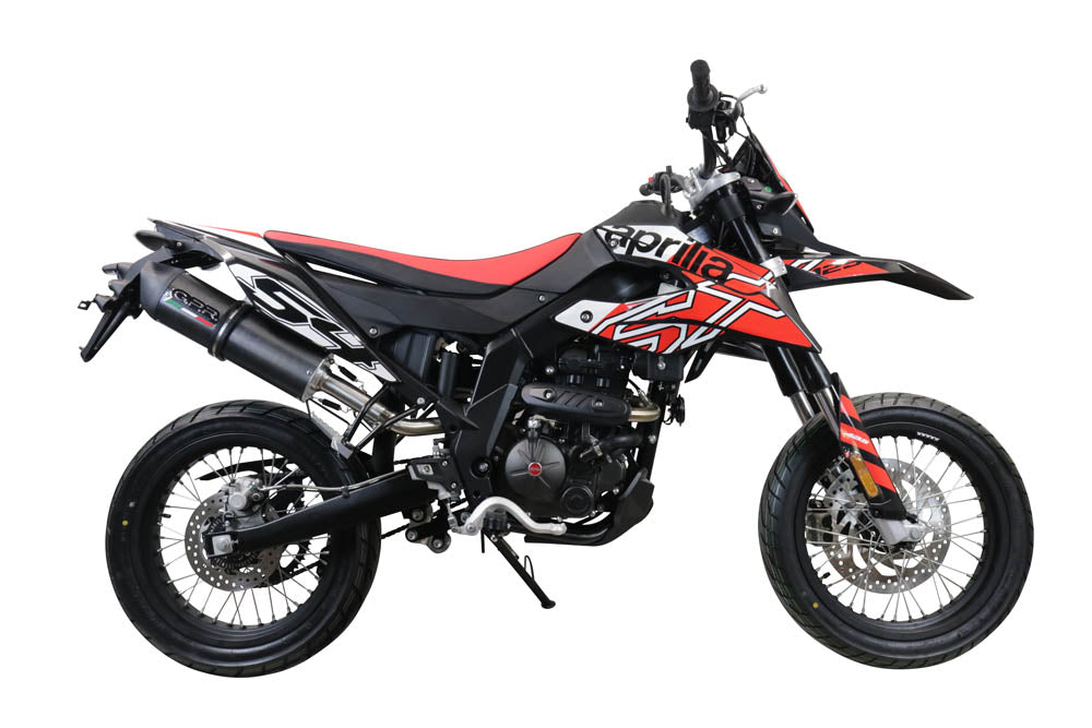 GPR-Exhaust---Furore-Evo4-Poppy-Slip-on-for-RX-125-from-2021-to-2024-dB-Killer-Link-Pipe-Catalyst