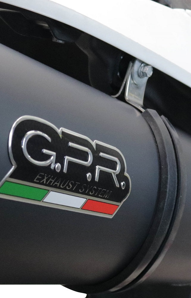 GPR-Exhaust---Furore-Evo4-Poppy-Slip-on-for-RR-125-4T-Enduro-from-2019-to-2020-dB-Killer-Link-Pipe-Catalyst