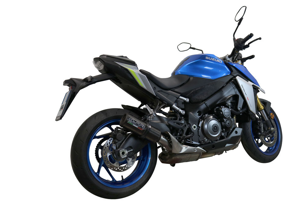GPR-Exhaust---M3-Black-Titanium-Slip-on-for-Gsx-S-1000-from-2017-to-2020-dB-Killer-Link-Pipe