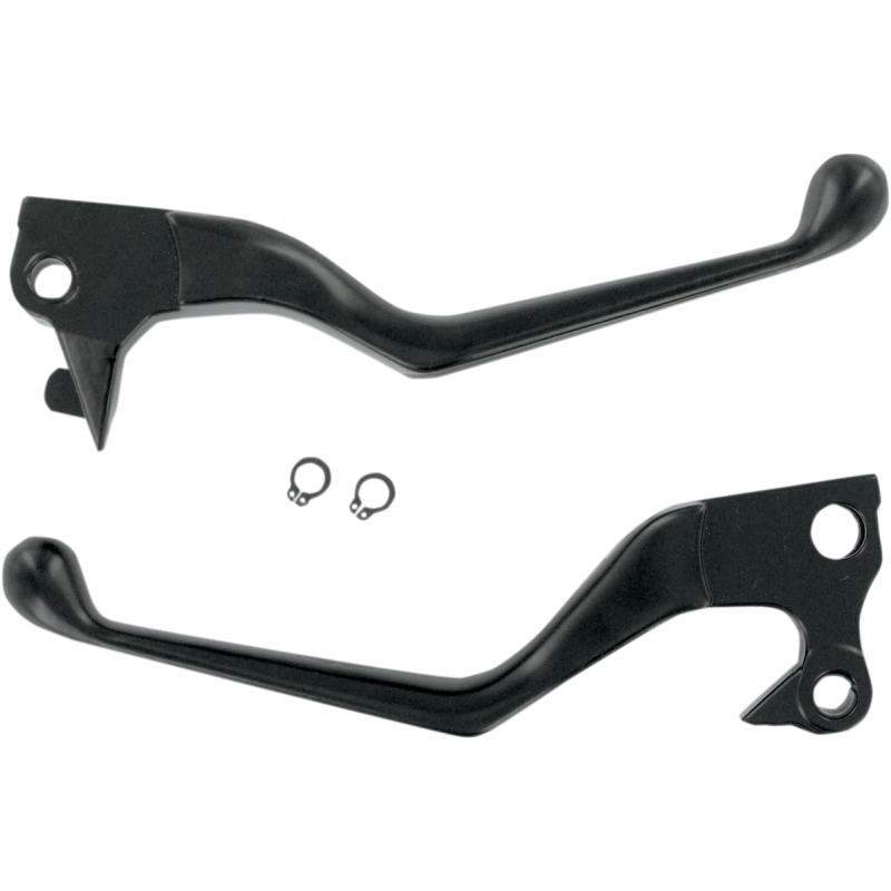 Drag Specialties - Black Lever Set for XL's 2004-2013
