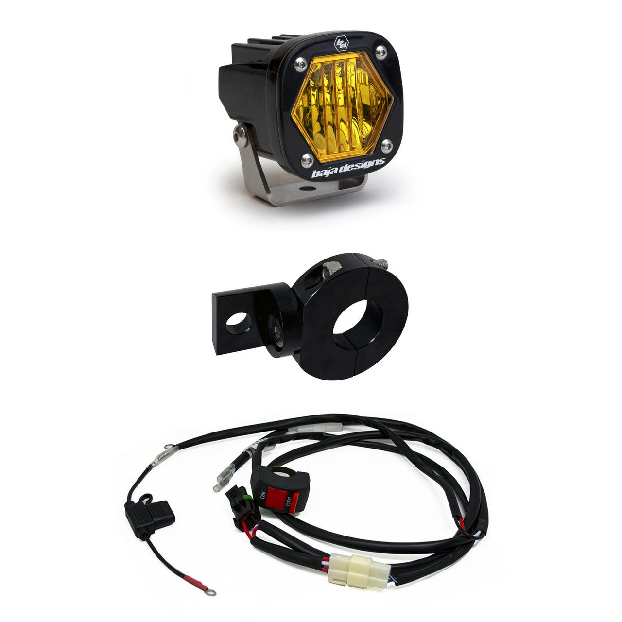 Baja Designs - Pit Bike S1 Auxiliary Light Kit - Universal