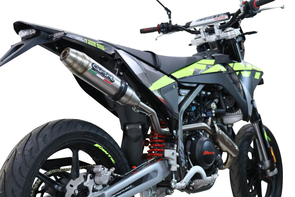 GPR-Exhaust---Deeptone-Inox-RACING-Slip-on-for-XMF-125-from-2025-to-2026-Link-Pipe-Dbkiller