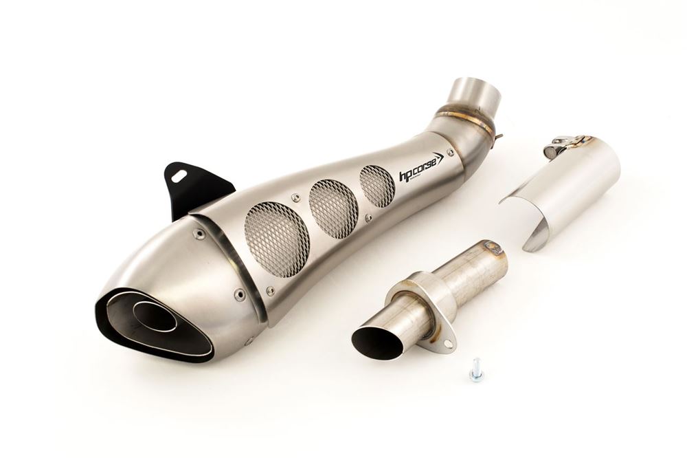 HPCorse - Hydroform Classic Satin Muffler for Ducati Monster 797