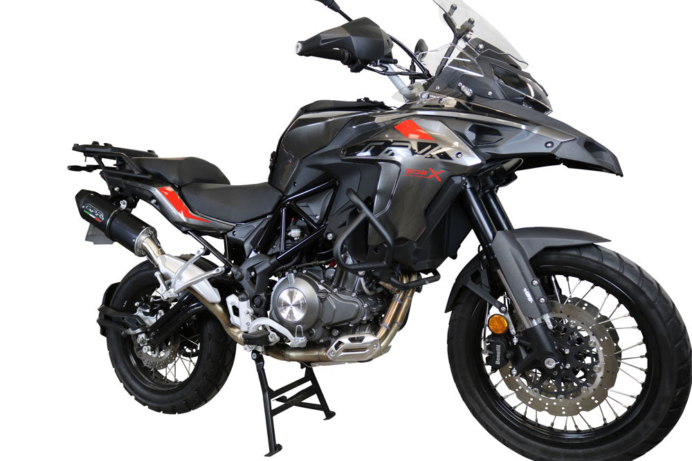 GPR-Exhaust---Furore-Evo4-Nero-Slip-on-for-TRK-502-X-from-2021-to-2024-dB-Killer-Link-Pipe