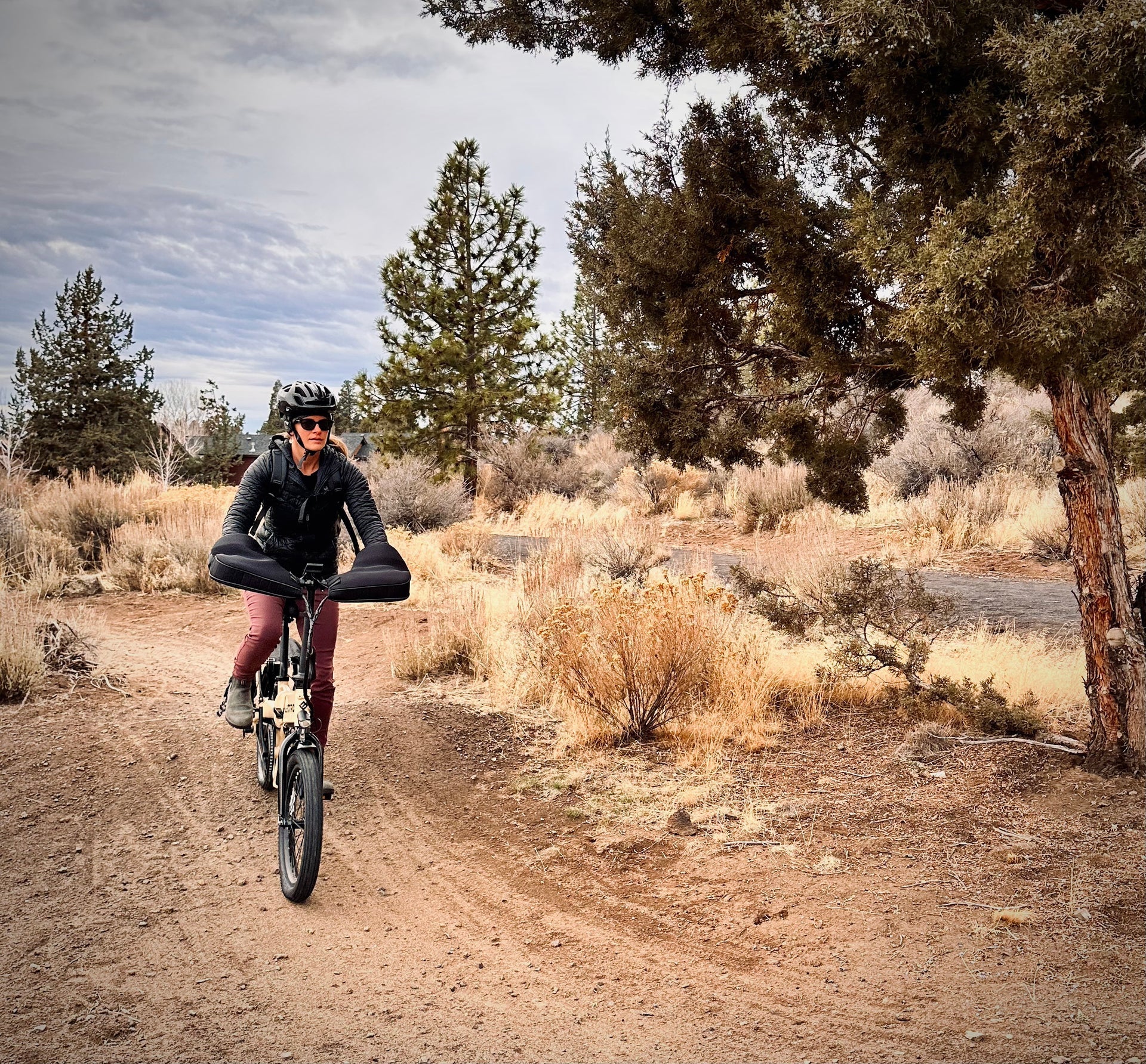 Hippo Hands - 'Cascade' Hand Warmer Covers, for E-Bike and Mountain Bikes