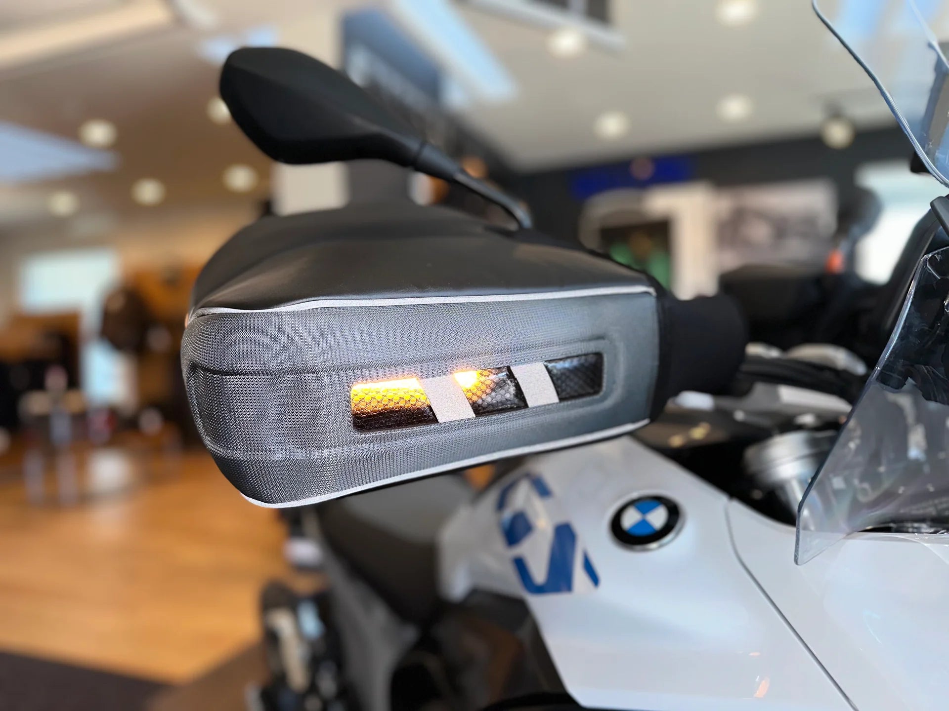 Hippo Hands - 'Alcan' Hand Warmer Covers, for MAX Coverage on ADV/Touring Motorcycles