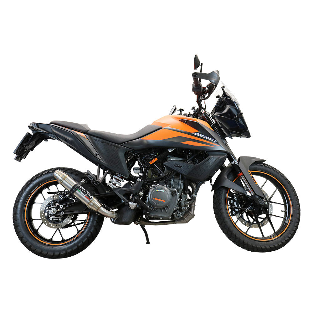 GPR-Exhaust---Deeptone-Inox-RACING-Slip-on-for-Adventure-250-from-2020-to-2024-Link-Pipe