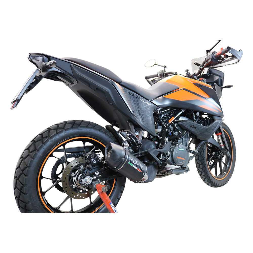 GPR-Exhaust---Furore-Nero-RACING-Slip-on-for-Adventure-250-from-2020-to-2024-Link-Pipe