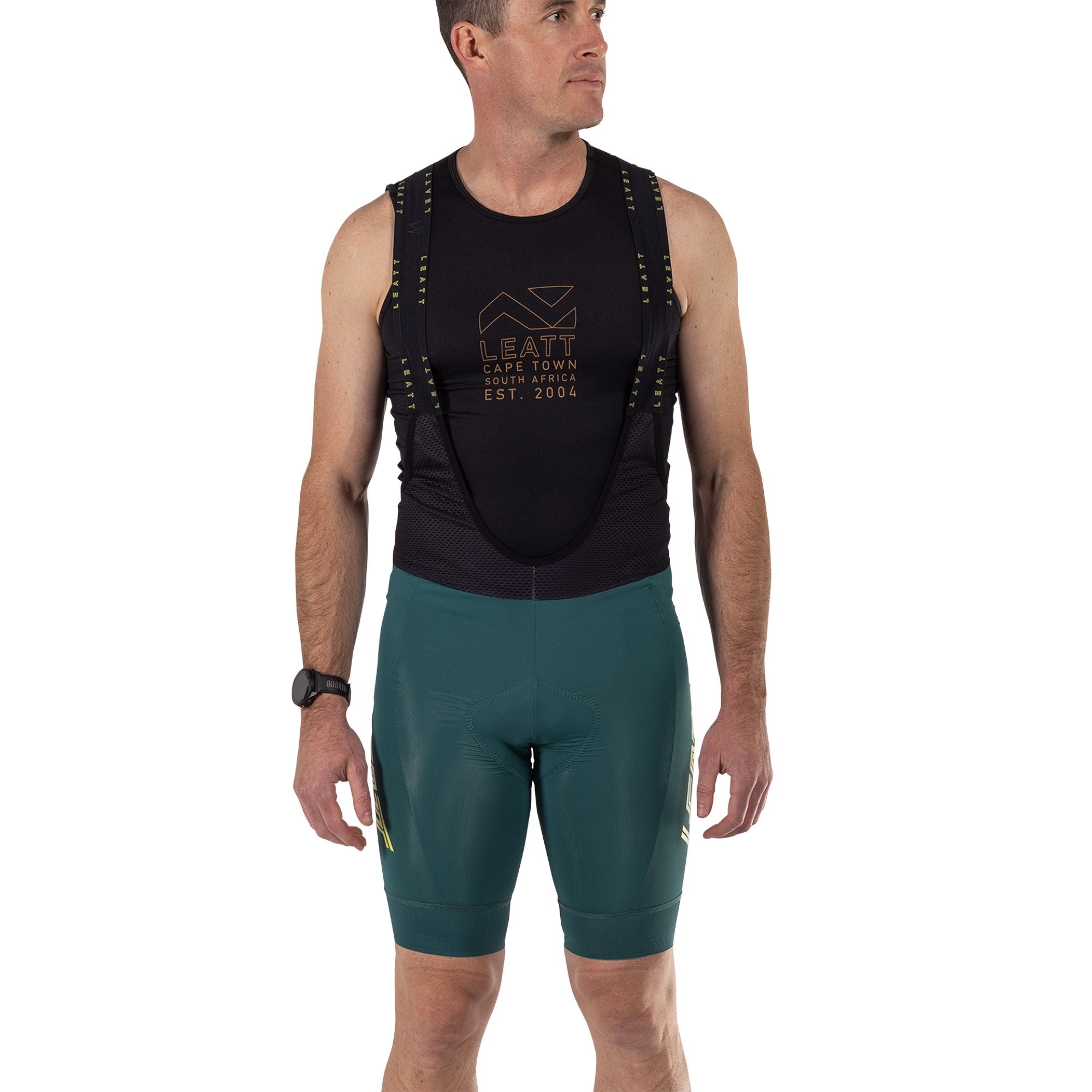 LEATT APPAREL BIB 6.0 ENDURANCE TEAL XS