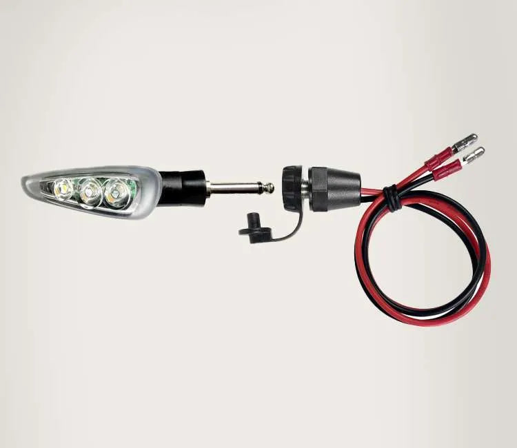 Click n Ride - 4-Piece Set of Quick Release LED Turn Signals