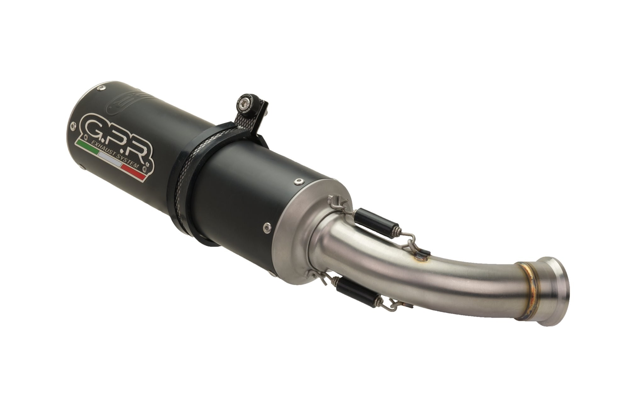 GPR-Exhaust---M3-Black-Titanium-Full-Line-for-RKF-125-from-2021-to-2023-dB-Killer-Catalyst