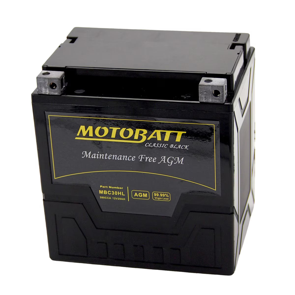 Motobatt - Classic Black Battery (MBC30HLHD)