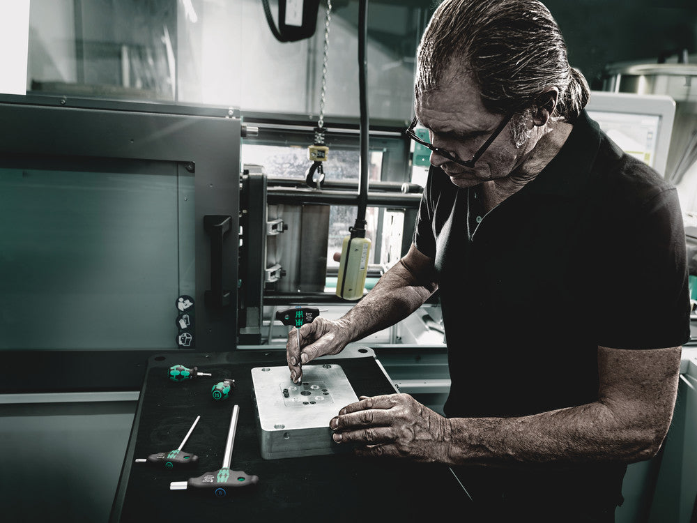 Wera Tools - 454 HF T-handle hexagon screwdriver Hex-Plus with holding function