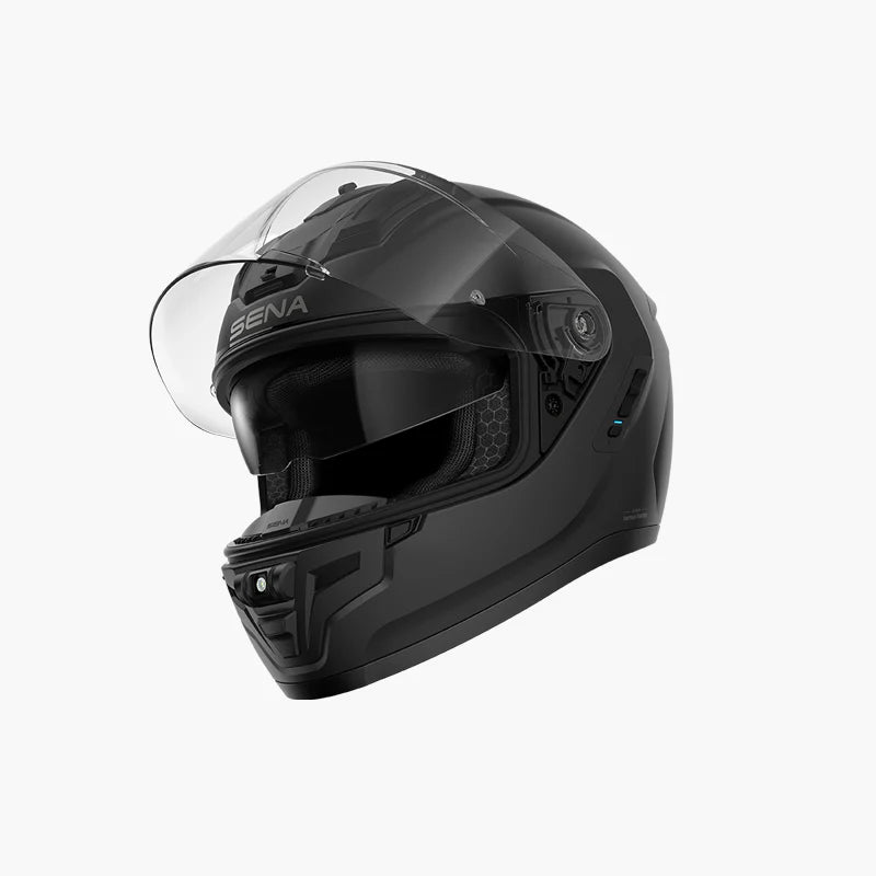 Sena - PHANTOM Full-Face Motorcycle Smart Communication Helmet with Mesh Intercom