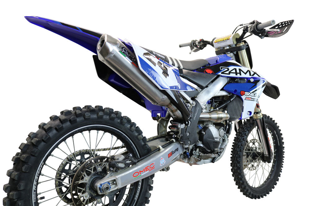 GPR-Exhaust---Pentacross-FULL-Titanium-Full-Line-for-YZ-250-F-from-2020-to-2025-dB-Killer-Spark-Arrestor