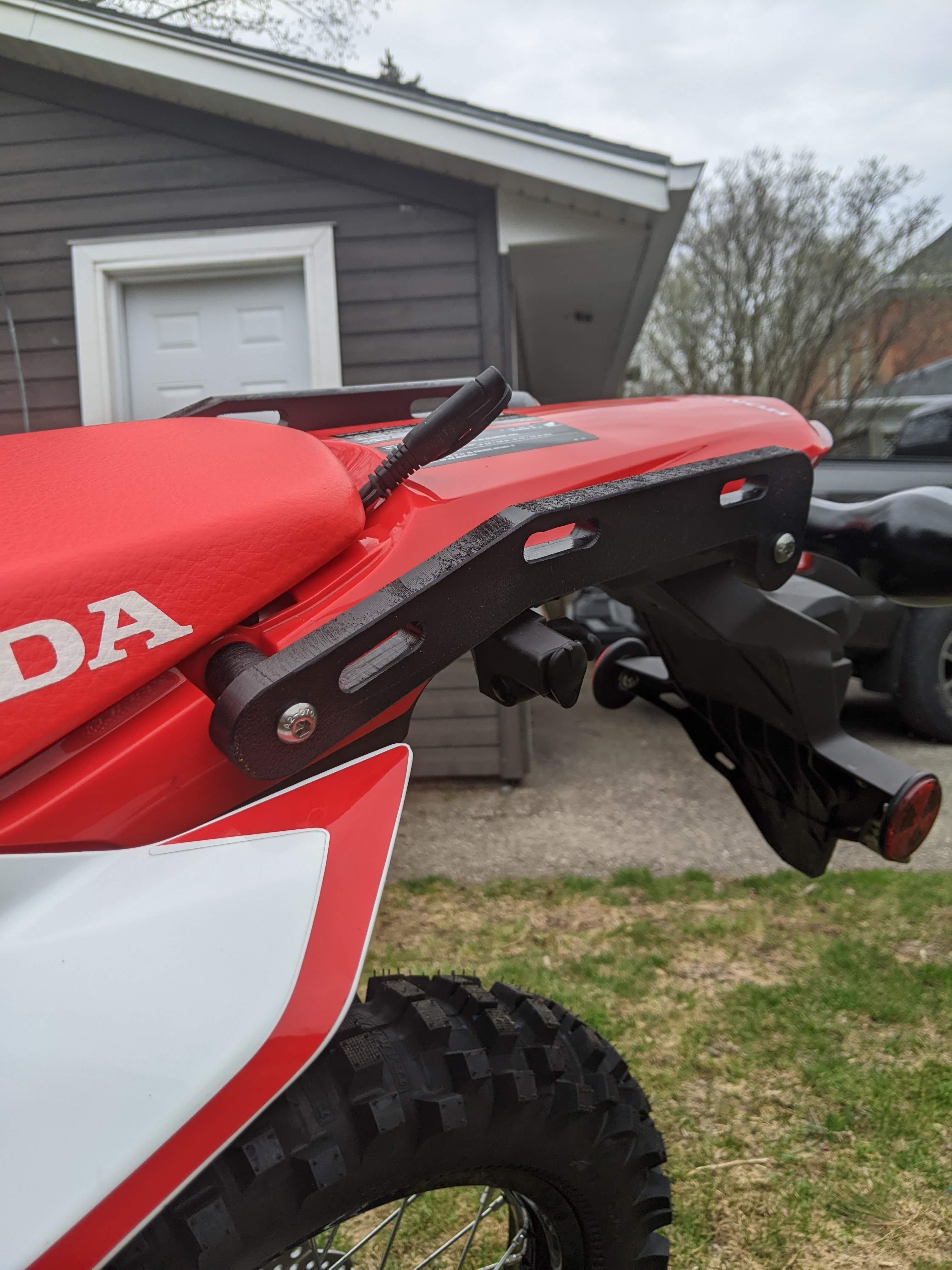 JET Moto Products - HDPE Grab Rails for Honda CRF 300L & Rally
