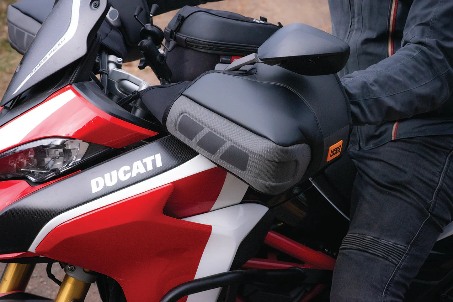 Hippo Hands - 'Rogue' Hand Warmer Covers, for Mid Sized Motorcycle