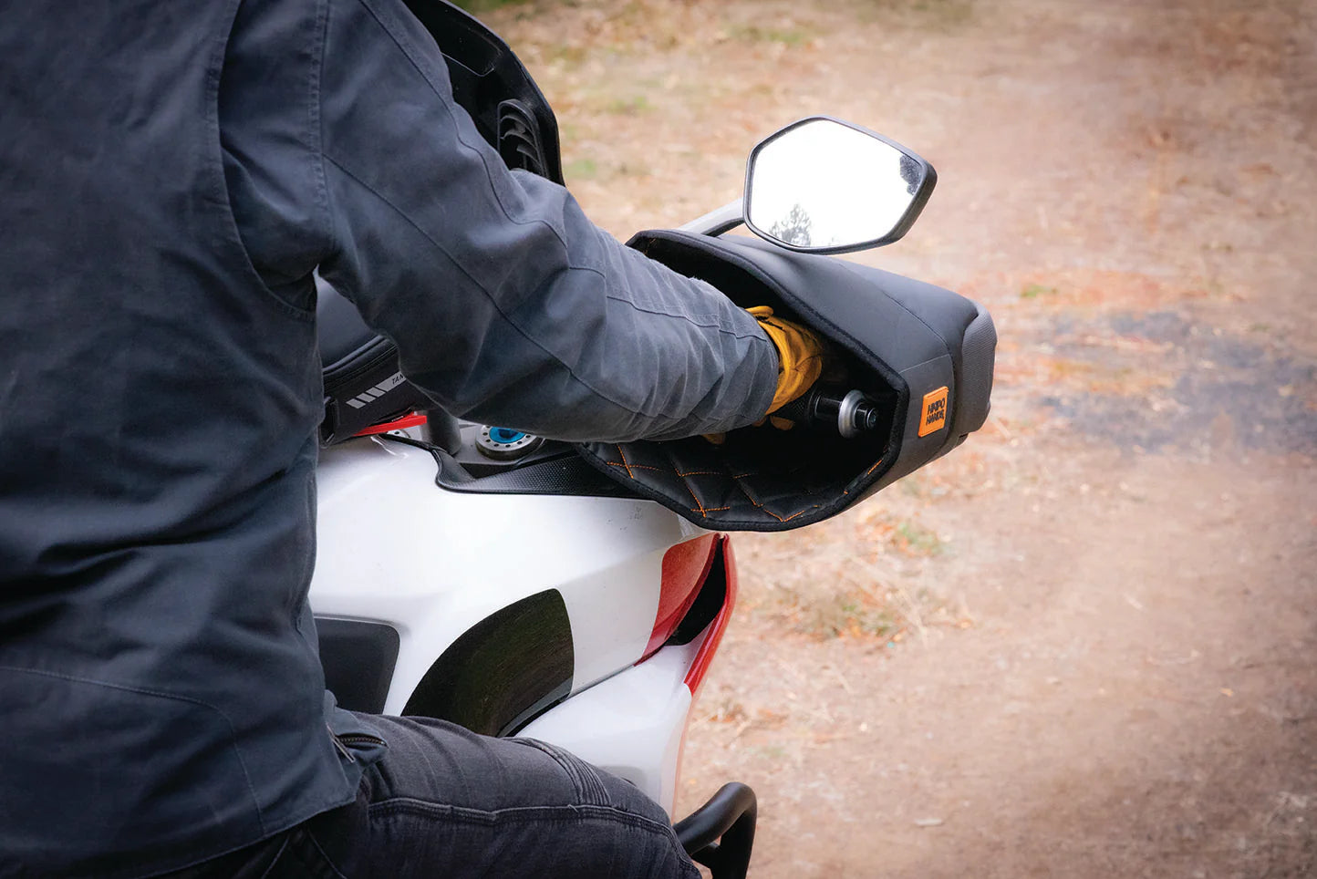 Hippo Hands - 'Rogue' Hand Warmer Covers, for Mid Sized Motorcycle