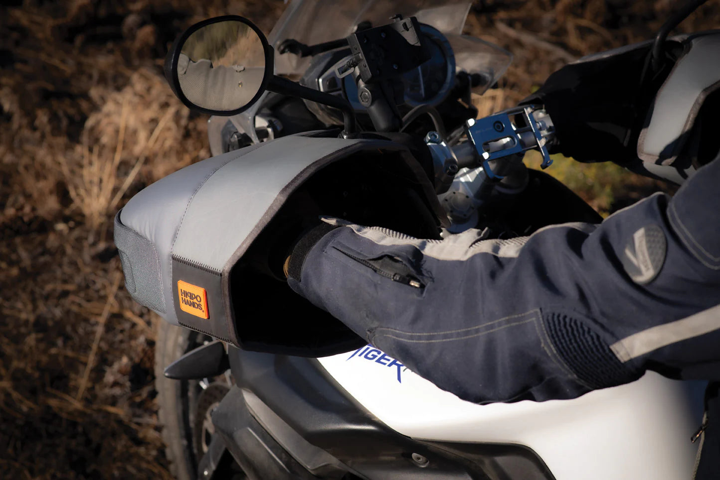 Hippo Hands - 'Rogue' Hand Warmer Covers, for Mid Sized Motorcycle