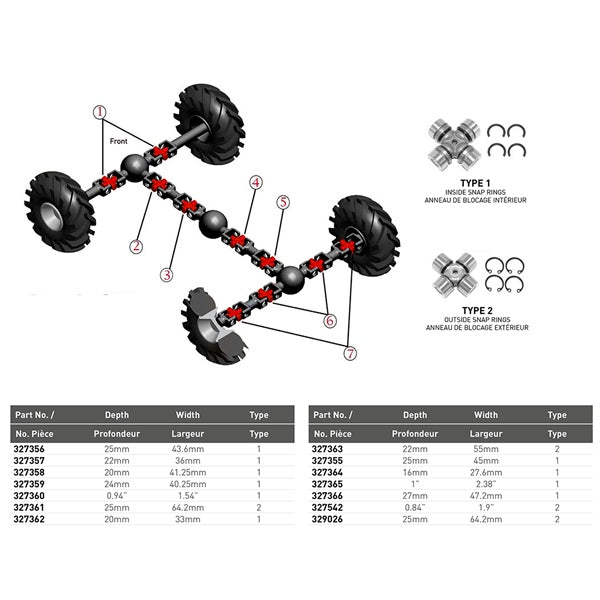 KimpexHD - Universal Joint (19-1016-KIMP)