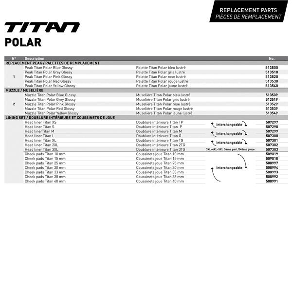 CKX-HELM TITAN ORI DL POLAR YE XS CKX 513541
