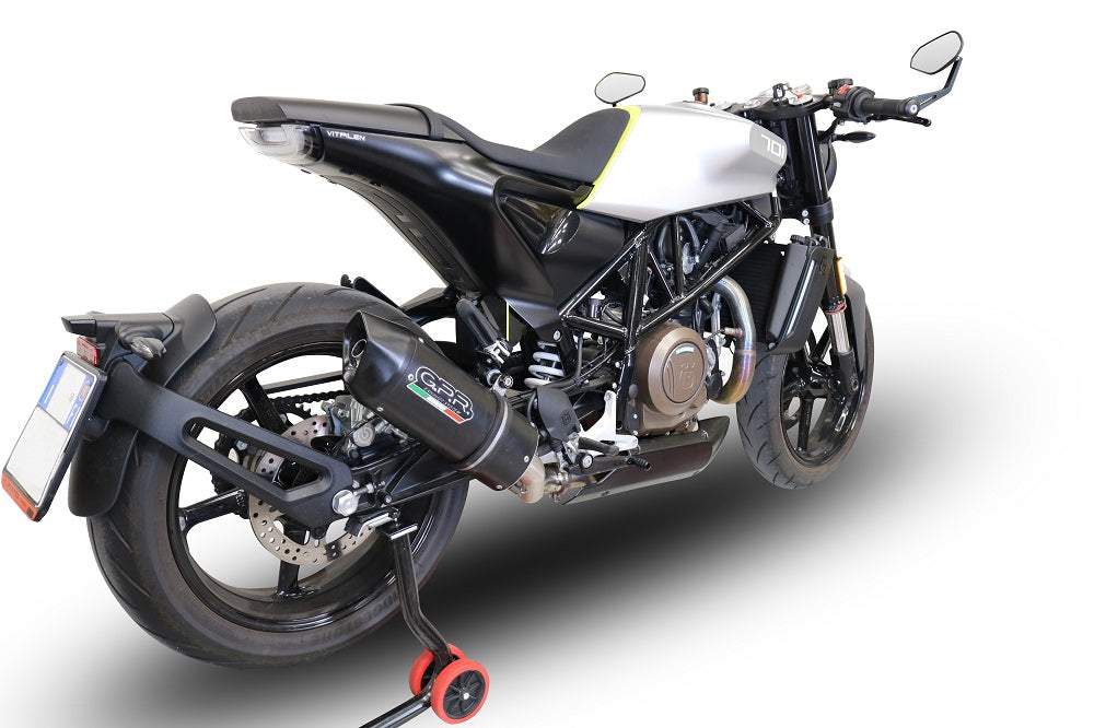 GPR-Exhaust---Furore-Evo4-Nero-Slip-on-for-Svartpilen-701-from-2018-to-2020-dB-Killer-Link-Pipe