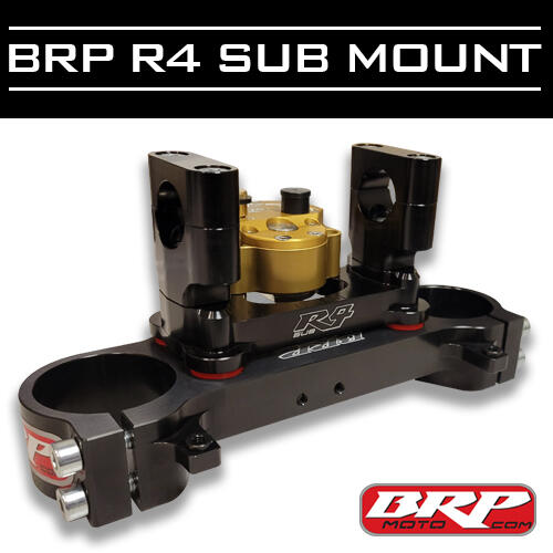 BRP - R4 SUB Mounted 4 Post TripleClamp for 2024 KTM 250-500 EXC/EXC-F/XCW/XCF-W