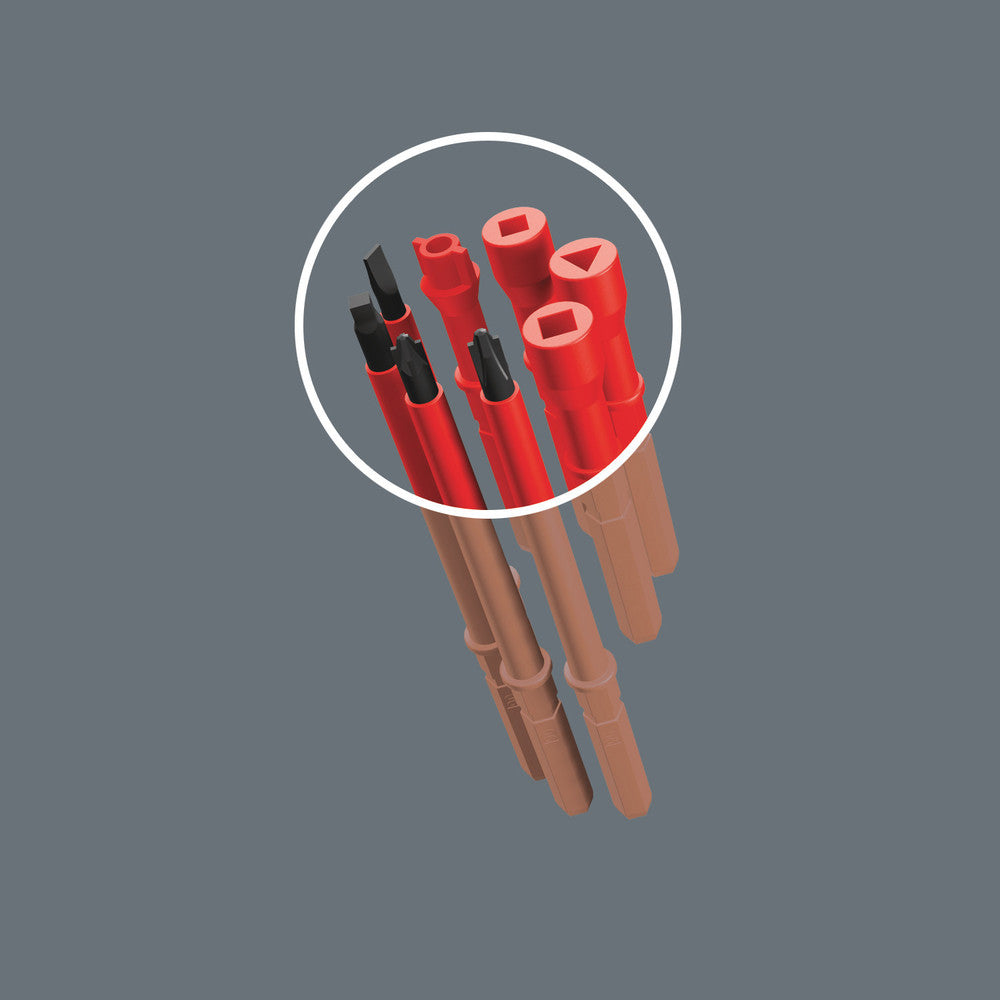 Wera Tools - Kraftform Kompakt VDE 17 extra slim 1