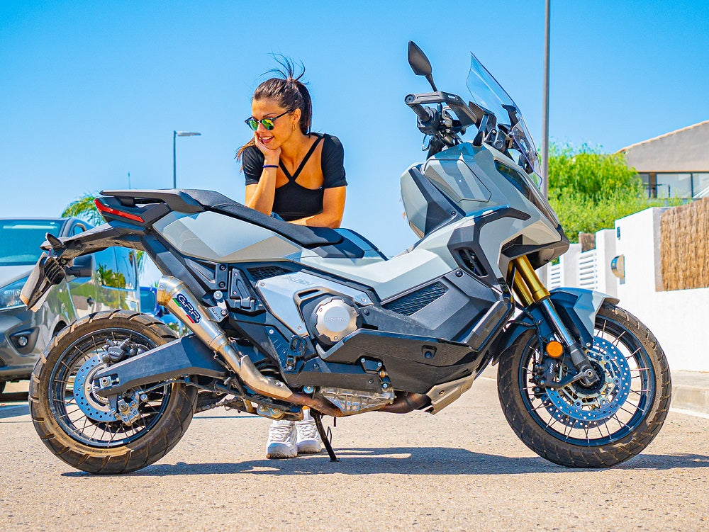 GPR-Exhaust---Powercone-Evo-Slip-on-for-X-Adv-750-from-2016-to-2020-dB-Killer-Link-Pipe