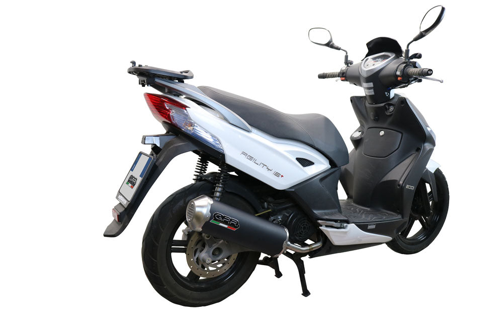 GPR-Exhaust---Evo4-Road-Full-Line-for-Agility-200-I.E.-R16-PLUS-from-2010-to-2014-dB-Killer-Catalyst