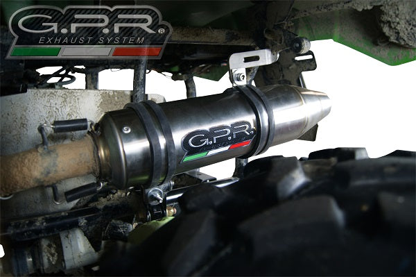 GPR-Exhaust---Deeptone-Atv-Silencer-to-install-with-original-manifold-for-TRV-700-from-2009-to-2016-dB-Killer-Link-Pipe