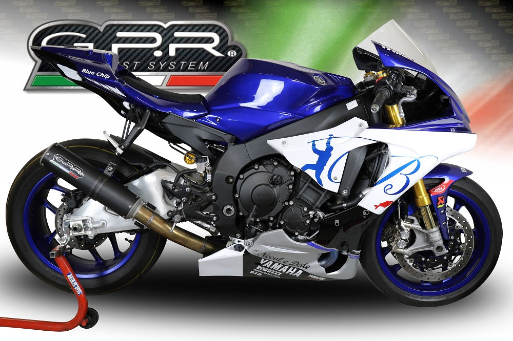 GPR-Exhaust---M3-Black-Titanium-RACING-Mid-Line-for-YZF-R1-R1-M-from-2017-to-2019-Link-Pipe