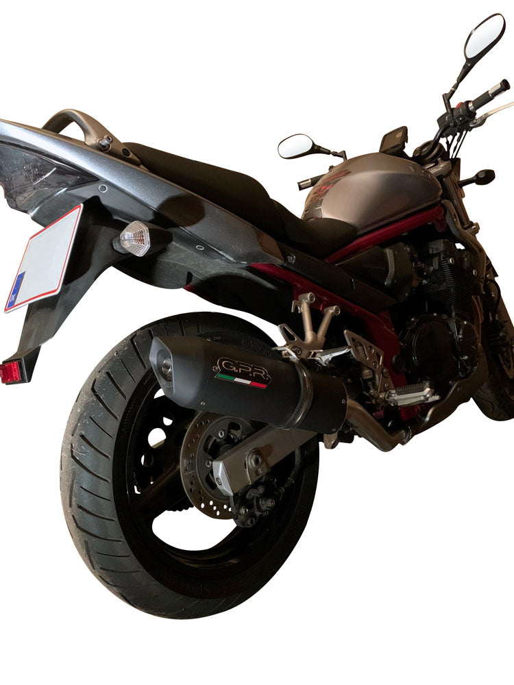 GPR-Exhaust---Furore-Nero-Slip-on-for-GSX-600-F-from-1998-to-2005-dB-Killer-Link-Pipe