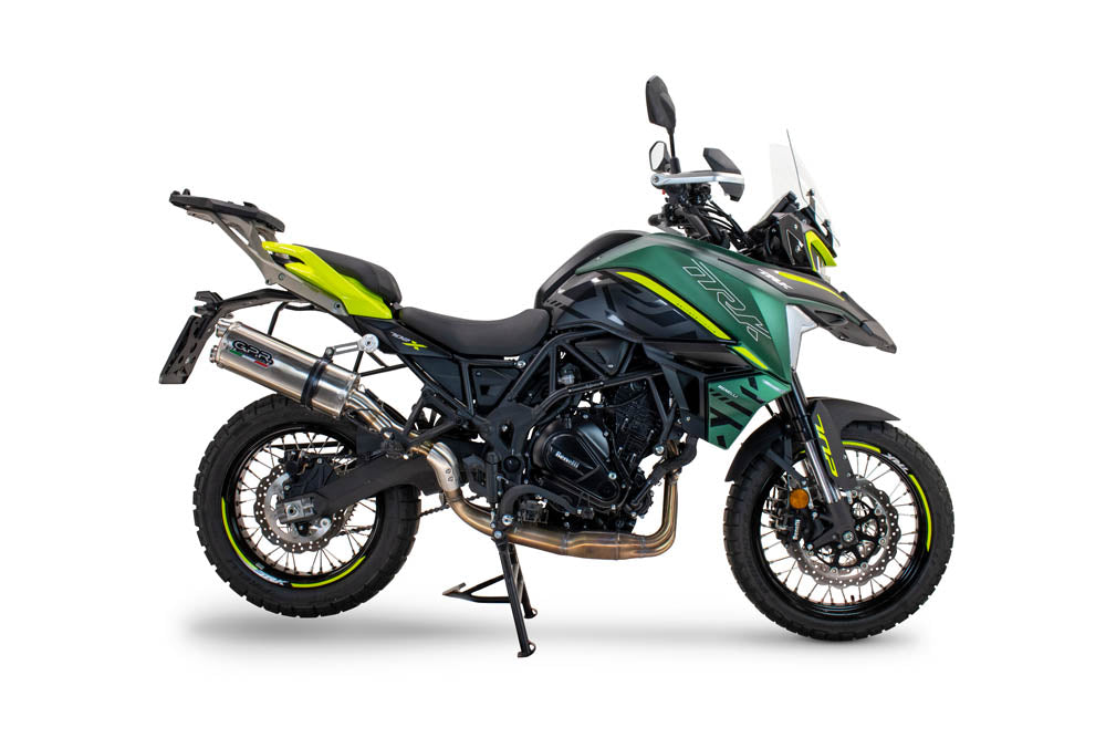 GPR-Exhaust---Dual-Inox-Slip-on-for-TRK-702-X-from-2023-to-2024-dB-Killer-Link-Pipe