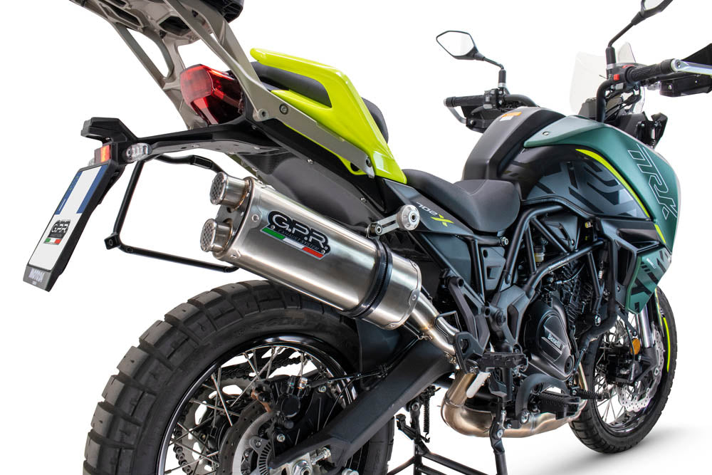 GPR-Exhaust---Dual-Inox-Slip-on-for-TRK-702-X-from-2023-to-2024-dB-Killer-Link-Pipe
