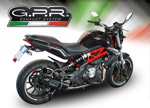 GPR-Exhaust---Furore-Evo4-Nero-Slip-on-for-BN-302-S-from-2017-to-2024-dB-Killer-Link-Pipe