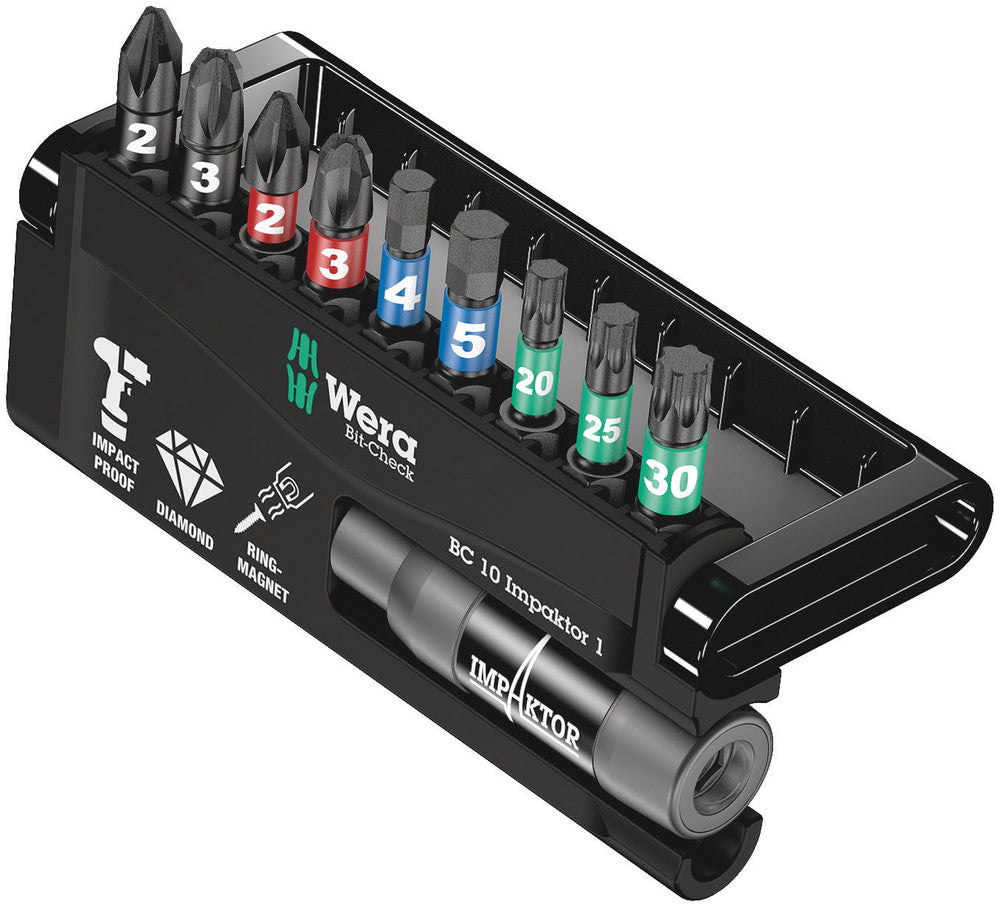 Wera Tools - Bit-Check 10 Impaktor 1