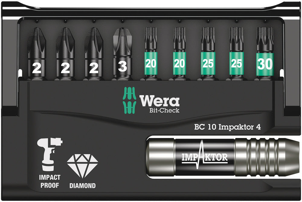 Wera Tools - Bit-Check 10 Impaktor 4