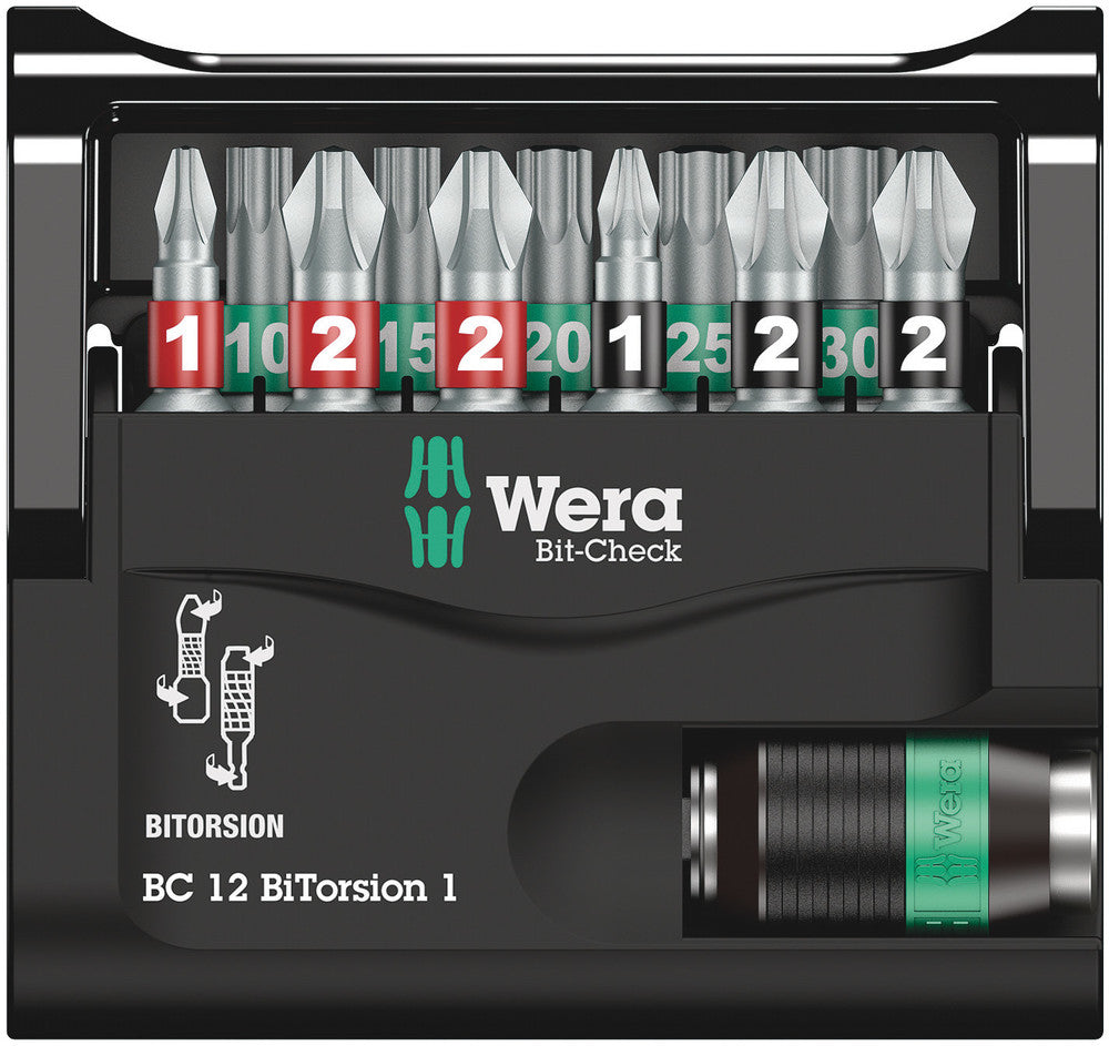 Wera Tools - Bit-Check 12 BiTorsion 1