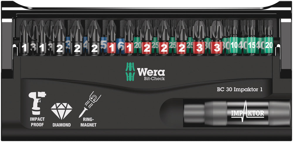 Wera Tools - Bit-Check 30 Impaktor 1