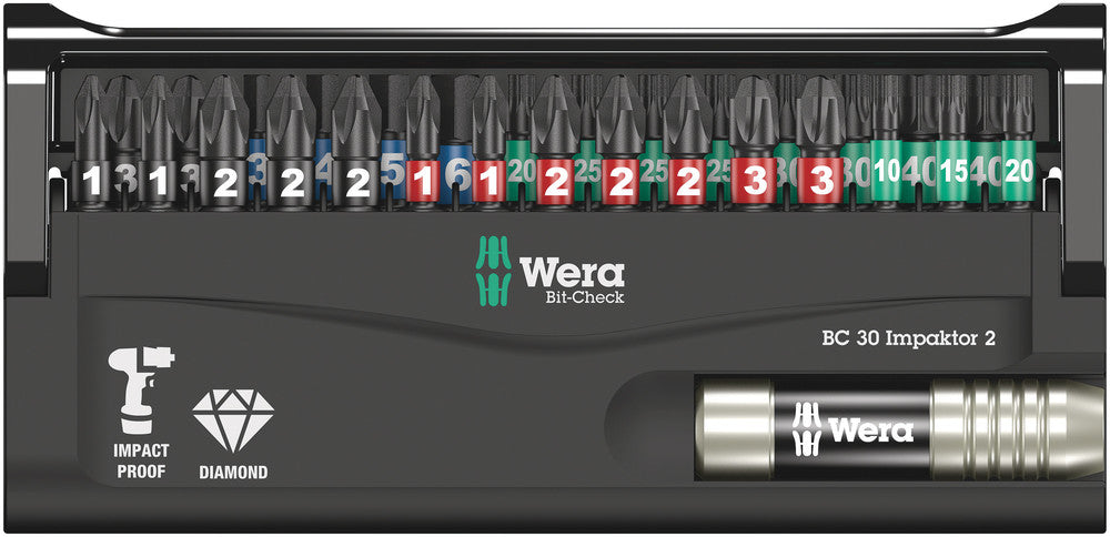 Wera Tools - Bit-Check 30 Impaktor 2