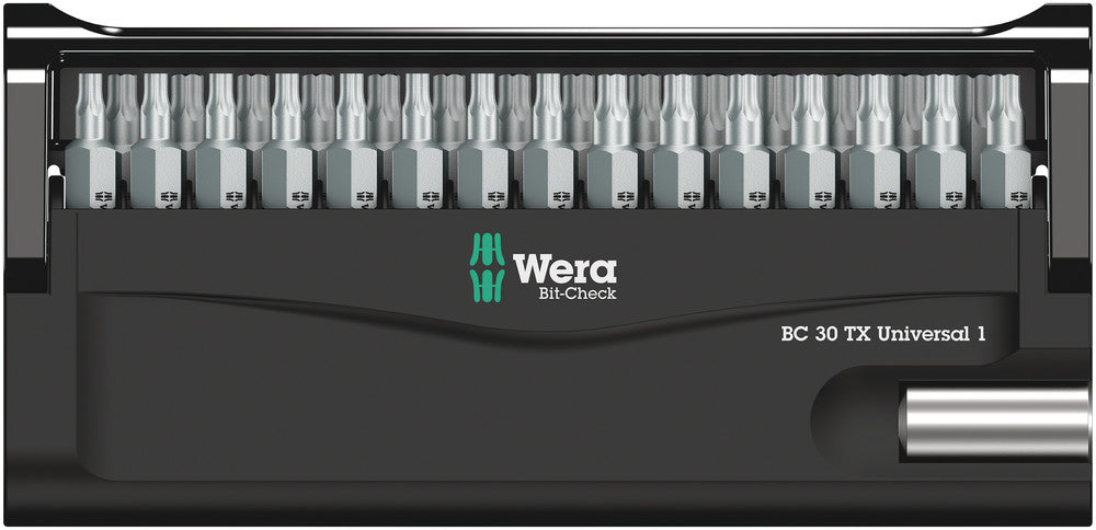 Wera Tools - Bit-Check 30 TX Universal 1 SB