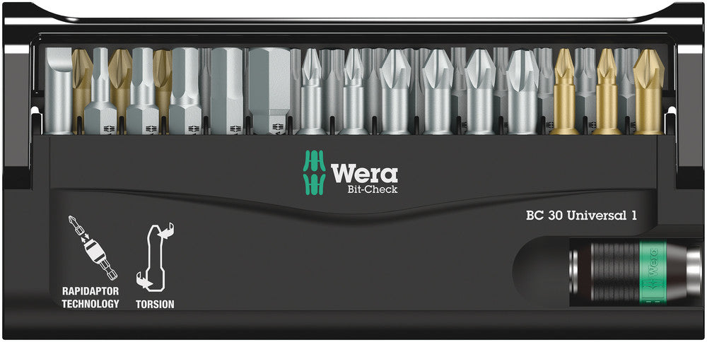 Wera Tools - Bit-Check 30 Universal 1