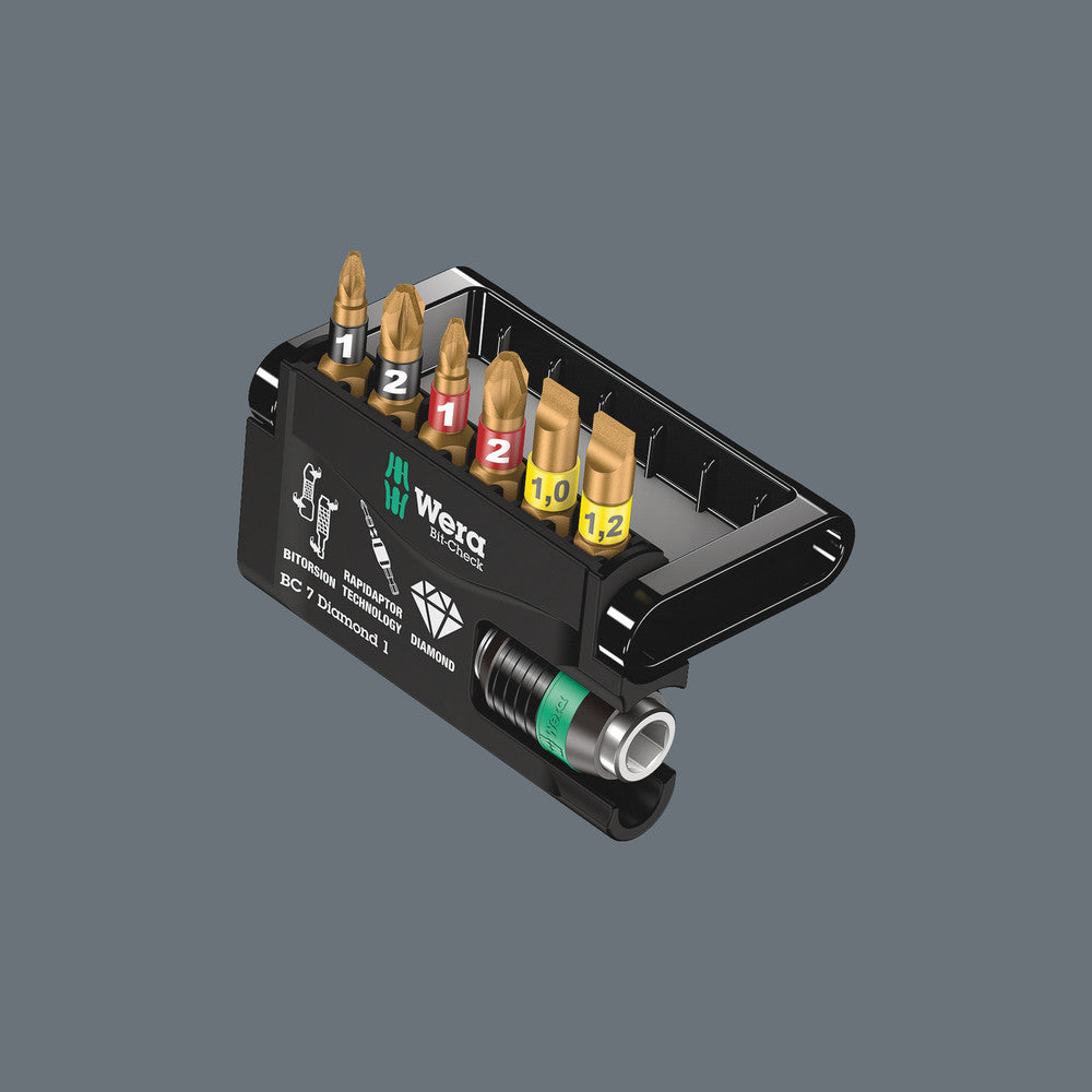 Wera Tools - Bit-Check 7 Diamond 1