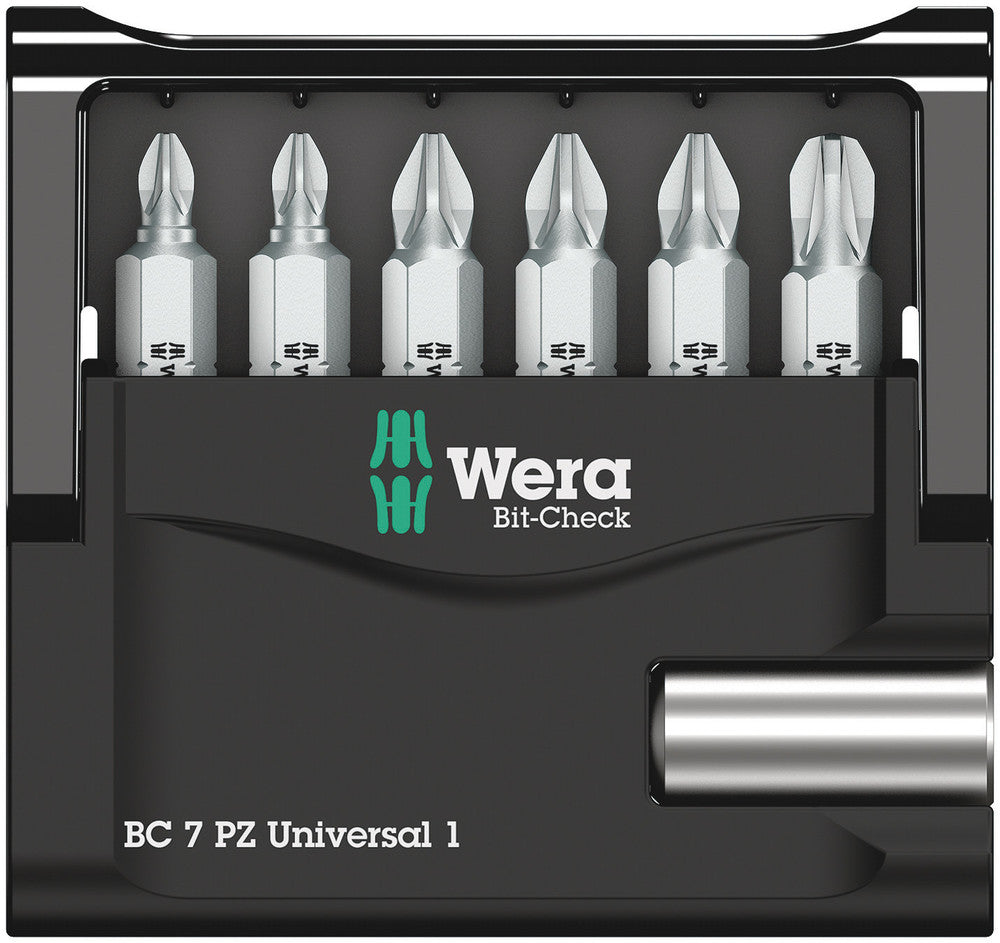 Wera Tools - Bit-Check 7 PZ Universal 1