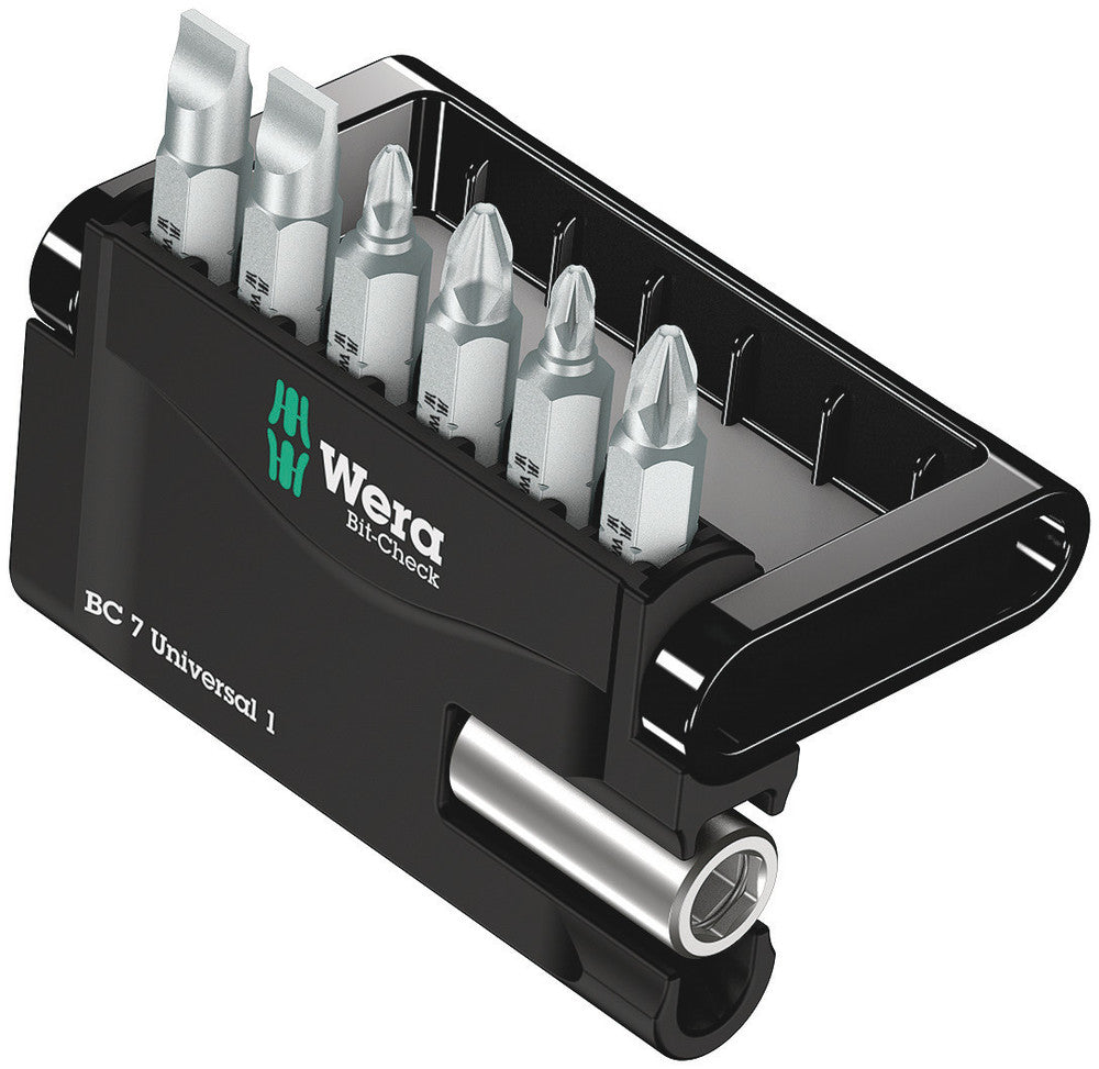 Wera Tools - Bit-Check 7 Universal 1 SB