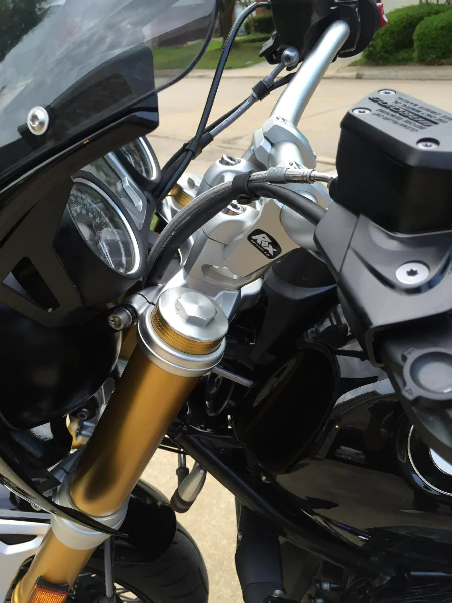 ROX - 2" (51mm) Pivoting Bar Risers for 1 1/8" (28mm) Handlebar