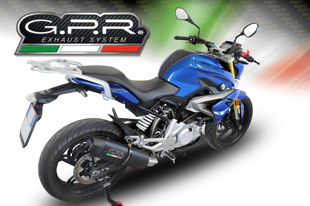 GPR-Exhaust---Furore-Evo4-Nero-Full-Line-for-G-310-R-from-2022-to-2024-dB-Killer-Catalyst