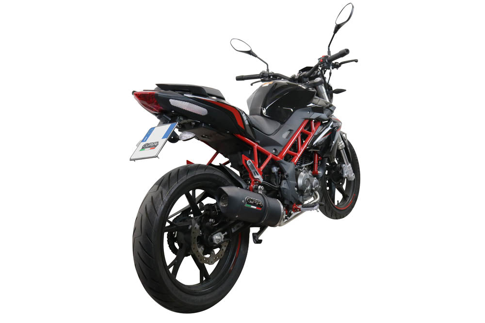 GPR-Exhaust---Furore-Evo4-Nero-Full-Line-for-BN-125-from-2021-to-2024-dB-Killer-Catalyst