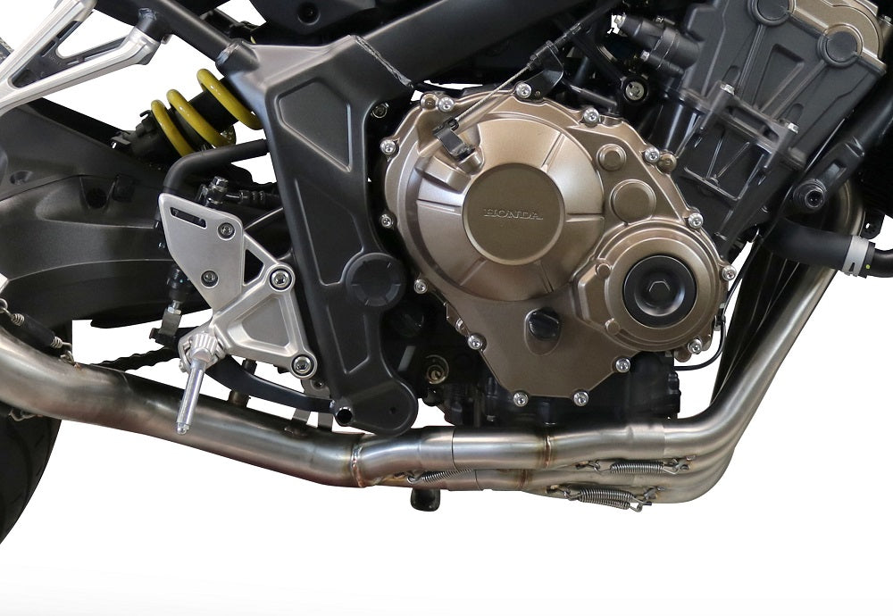 GPR-Exhaust---Furore-Evo4-Nero-Full-Line-for-CBR-650-R-from-2021-to-2023-dB-Killer-Catalyst